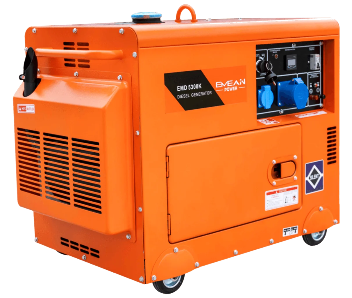 Penjana Diesel Senyap 5kVA &ndash; Disejukkan Udara | EMEAN